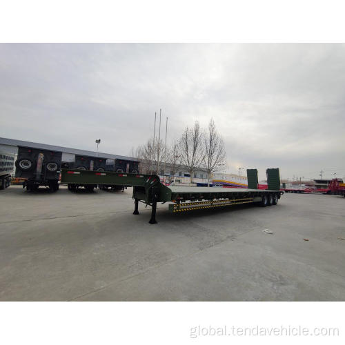 low bed trailer 40 Ton Low Bed Trailer Manufactory